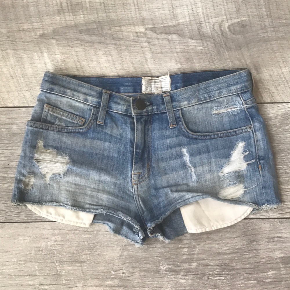 CURRENT/ELLIOTT Boyfriend Jean Shorts